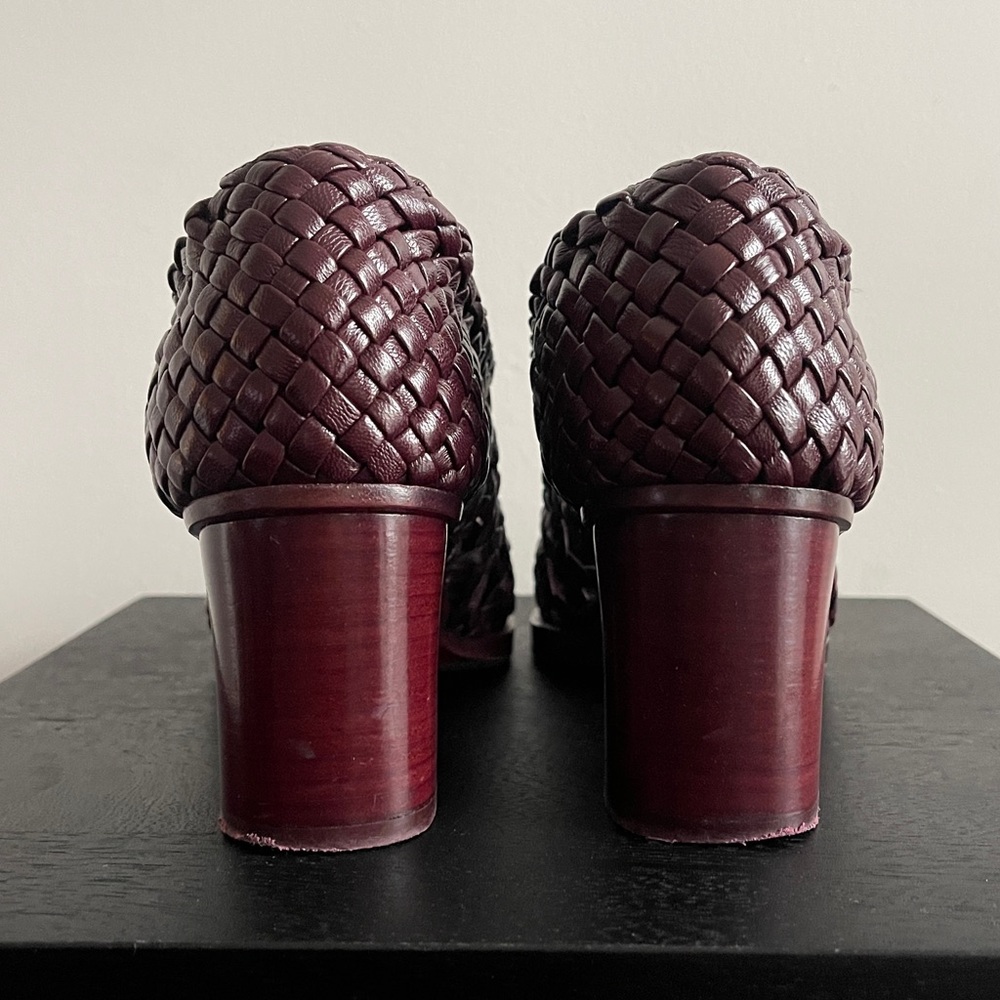 Céline A/W 2015 Braided Leather Heels - Picture 8 of 12